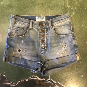 One Teaspoon Denim Shorts